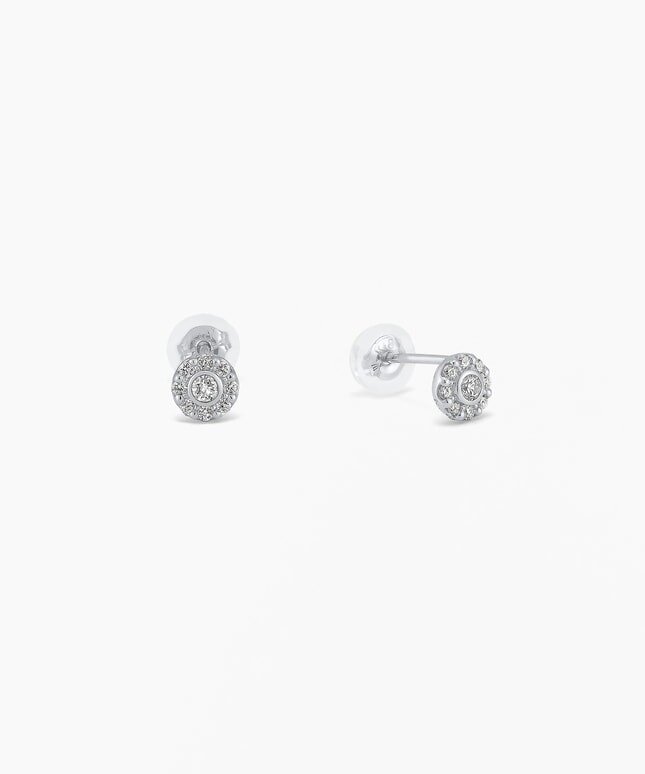 フェスタリアのPt950/900 ダイヤモンド ピアス