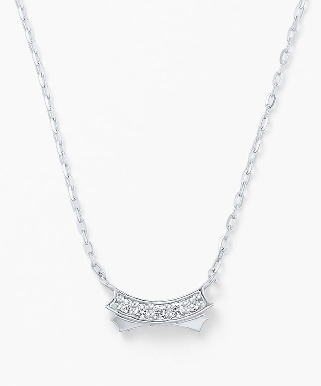 フェスタリアのPt950/850 ダイヤモンド ネックレス