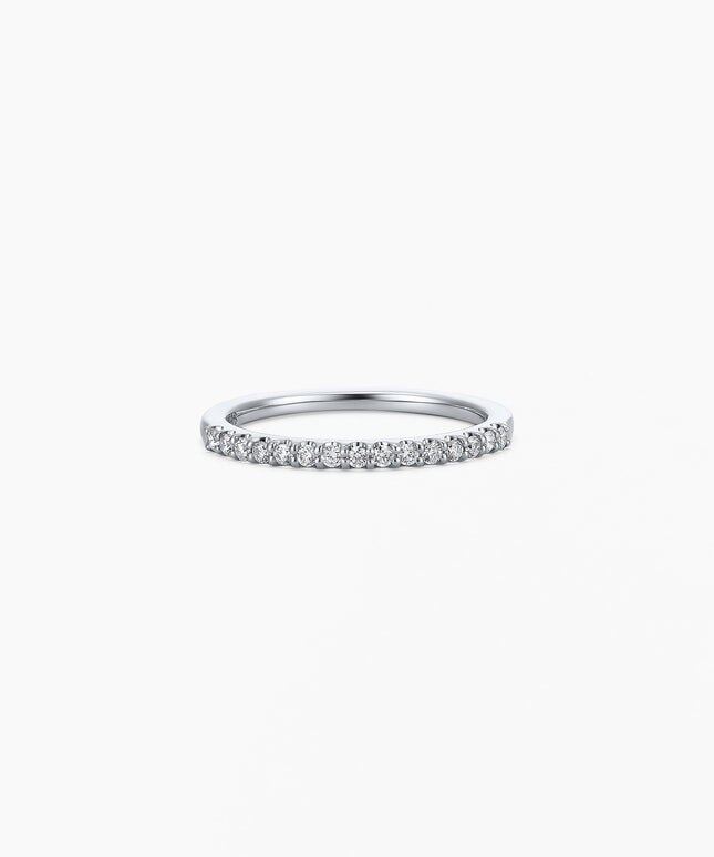 フェスタリアのPt950 ダイヤモンド ピンキーリング