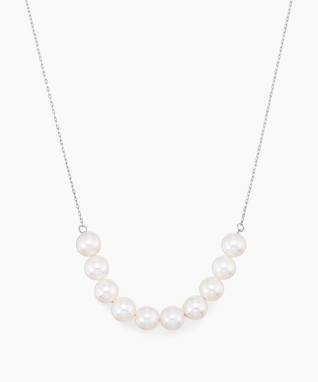フェスタリアのPt850 アコヤパール ネックレス