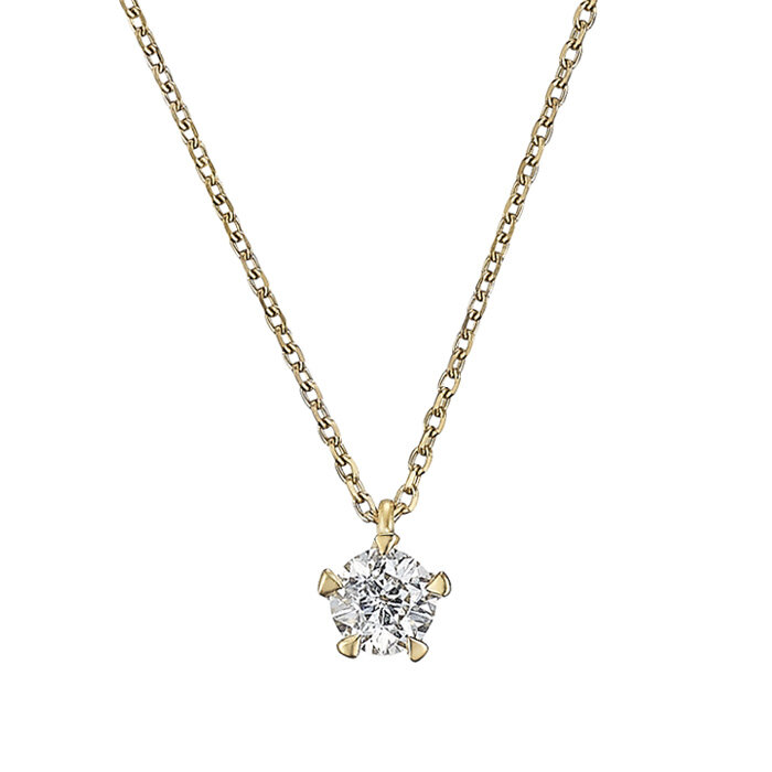 フェスタリアの“Wish upon a star®”ダイヤモンドペンダント