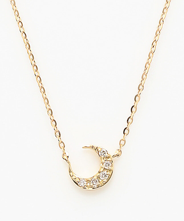 K18YG ダイヤモンド ネックレス