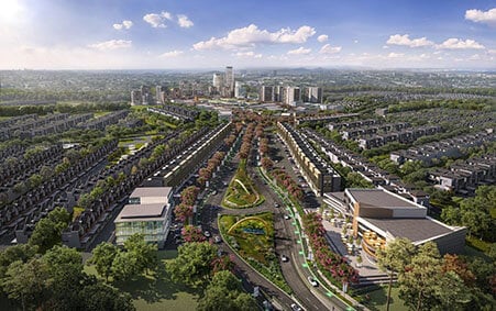 住友林業、インドネシアで4千戸超、総事業費1370億円