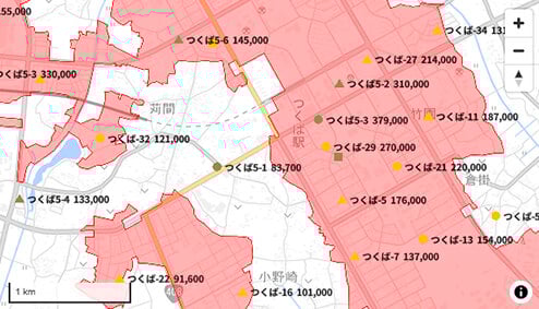 不動産情報ライブラリに人口集中地区データ追加/都市計画情報も更新/国交省