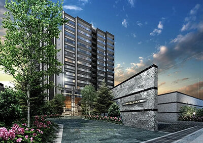 札幌で15階建て全98戸/タカラレーベンと土屋ホーム