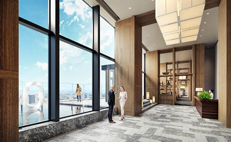 三井不レジ、日本橋再開発タワー賃貸住宅にヒルトン/最上級ブランド全71戸