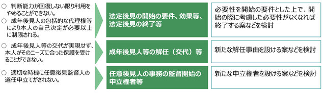 成年後見制度より柔軟に／厚労省が中間検証や試案／２６年度法改正目指し見直し