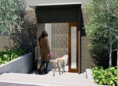 世田谷区代沢でペット共生賃貸/3階建て18戸、多頭飼に対応/東急リバブル