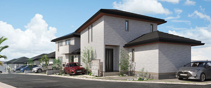 「パークナードテラス結の宙」第１弾／沖縄読谷村で全戸「ＺＥＨ」／パナソニックＨ