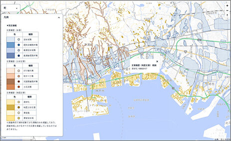 国交省／不動産情報ライブラリに「災害履歴」データを追加