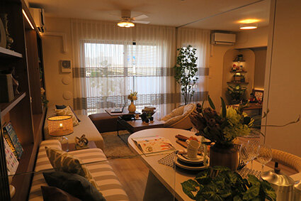 三菱地所レジ／「亀戸九丁目」を“完成売り”／共用部に伝統工芸アート防災対応ボックスも