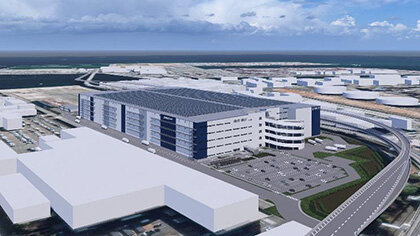 横浜中区で大型物流施設着工／ラサール不投資顧問と東急不、マルチ型で延べ床２５万ｍ２