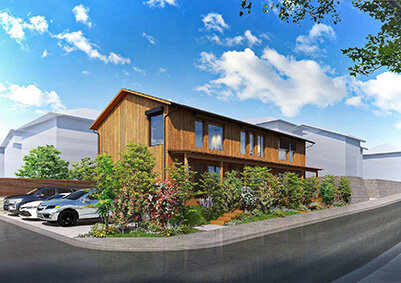 断熱等級７、無暖房で24度維持／高性能メゾネット賃貸が竣工／小泉木材