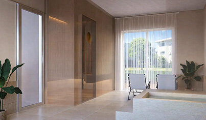 小田急電鉄が座間駅前でリノベ／賃貸３８戸、共用部に付加価値／サウナ、コワーキング設置