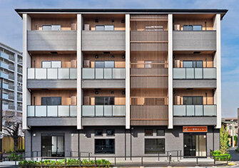 足立区で４階建て耐火木造マンション／三井ホームが設計・施工