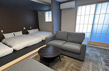 ホテル・賃貸一体型／福岡で木造３階建て全９戸／三好不Ｇ