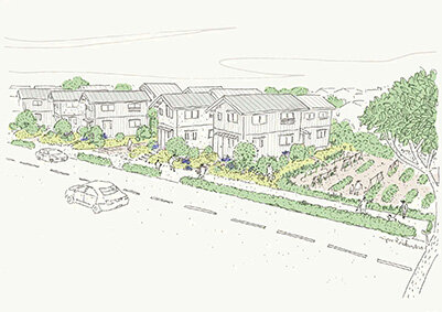 東久留米戸建て18戸／農地活用の新モデル／ひととわ不