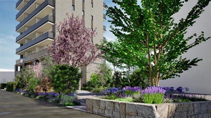 さいたま市で４階建て３９戸／第１期、平均９８００万円台／トヨタホーム