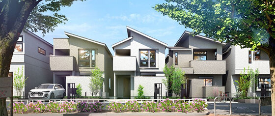 「健康住宅」で最高等級／分譲戸建て「練馬春日町」１１戸／三井不レジ、ウェルビーイング実現へ