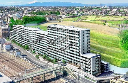 大和ハなど３社／横浜鶴見区で１４階建て２７９戸／充実の共用施設、防災公園に隣接