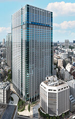 「東京ワールドゲート赤坂」が始動／上層階に高級ホテルとレジ、オフィス“満床状態”／森トラスト、複合施設を公開