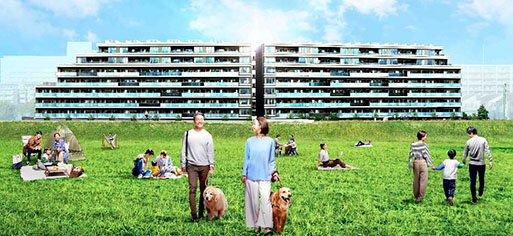 立川富士見町で２１０戸／平均７３ｍ２、５月販売開始／三信住建、中央日土地など５社