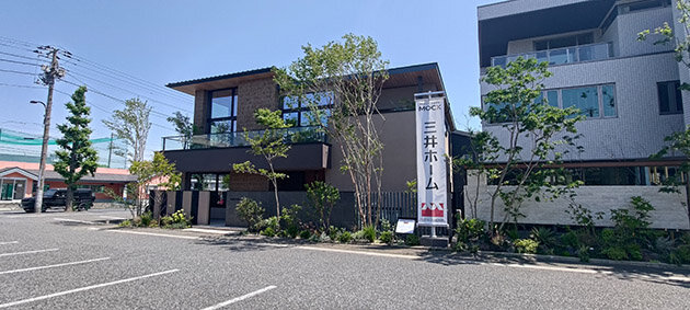高強度耐力壁採用モデル／世田谷区に開設／意匠性向上／三井ホーム