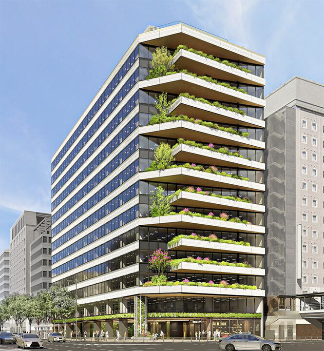博多駅前のビル建て替え計画／２つの容積緩和制度で認定／三井不・三井住友銀
