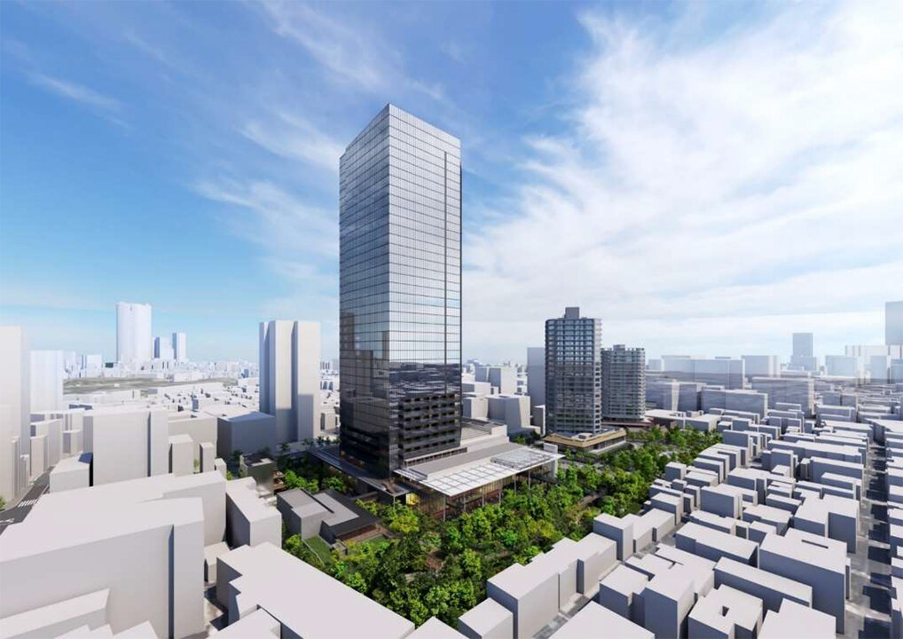 「北青山三丁目」を着工／東京建物東急不３８階建てと樹林帯整備
