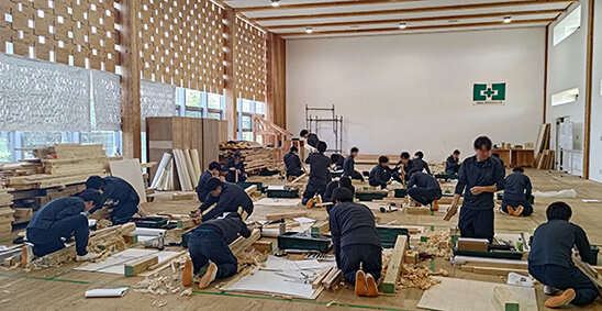 建築技術訓練校を公開／若手人材の確保・育成／修了生９６６人／ポラス