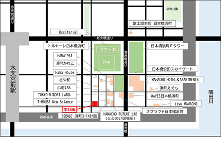 ビル２棟ホテルに改修／日本橋浜町で来春開業へ／安田不