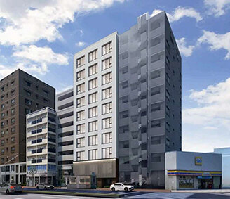 墨田区吾妻橋でホテル着工／１０階建て４５室、２８年１月竣工／ＰＬＴ