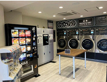 カフェ一体型コインランドリー／「名古屋太閤通口店」を開業／リブ・マックスがホテルに