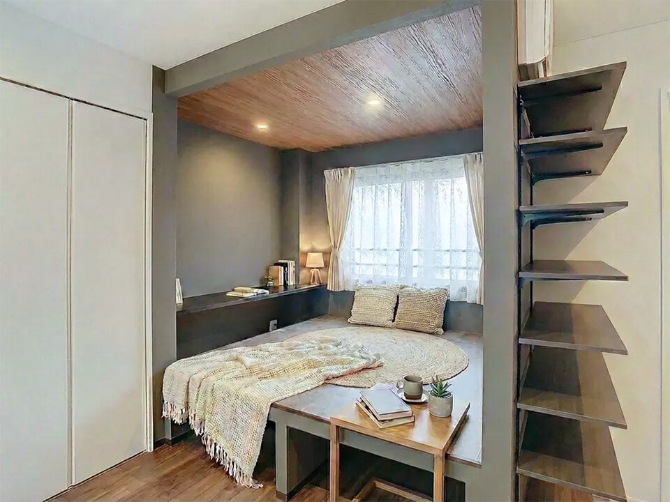 リノベで新提案／「ヌック」で別空間創出／賃料３・３万円から「６万円」に／クラスコデザイン