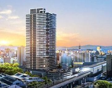サービス付き分譲マンション１１５戸／久留米駅前のタワマンに／コスモスイニシア