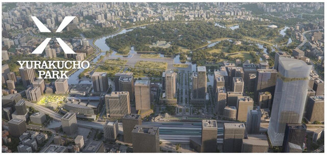 「ＹＵＲＡＫＵＣＨＯＰＡＲＫ」を着工／有楽町駅前ビル跡地１万ｍ２に／三菱地所
