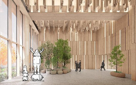 日本橋本町の木造ビルに現代美術作家の作品を常設展示／三井不