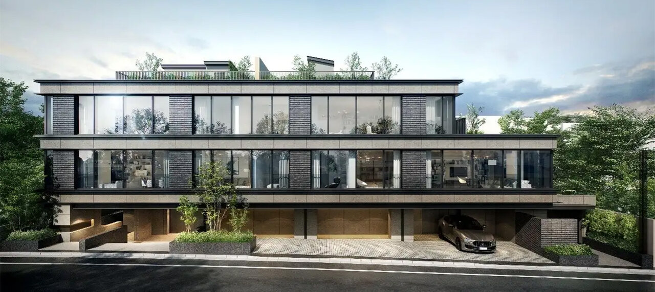 「代々木上原」で低層マンション／全１７戸、専有最大１８８ｍ２／サンウッドなど