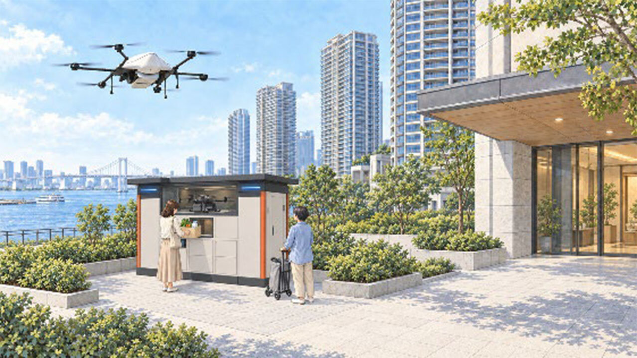 都市部ドローン物流実装促進事業に採択／大和ハ、エアロネクストＧで構成のコンソーシアム