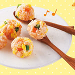 オムライス味のまぜまぜおにぎり