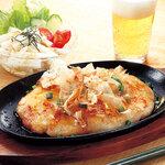 長いもの鉄板焼き