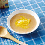 納豆とコーンのおかゆ