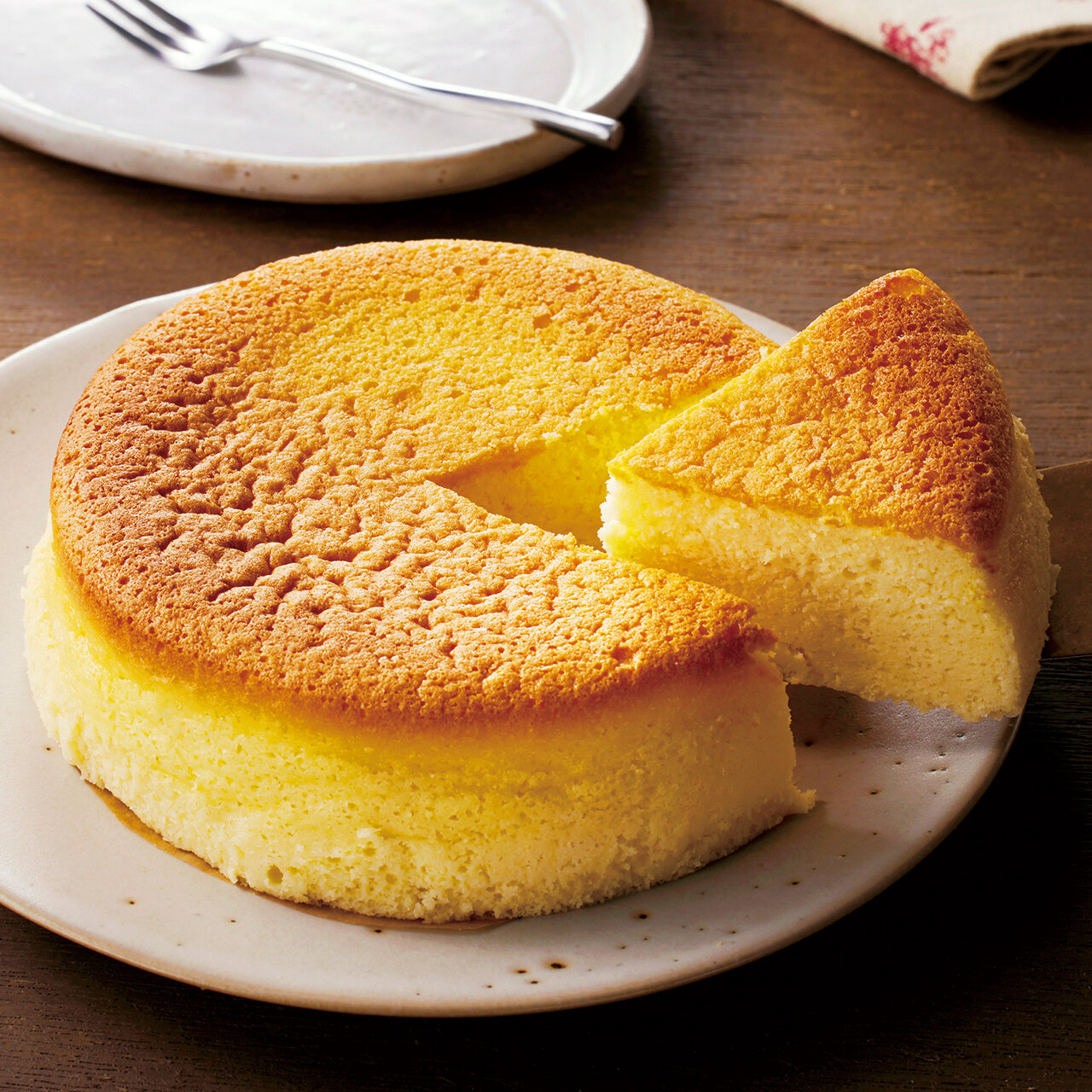 スフレチーズケーキ