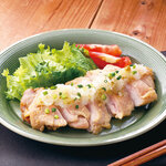 鶏肉の味噌漬け柚子こしょうおろし添え