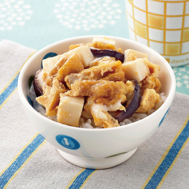 キツネとうふ丼