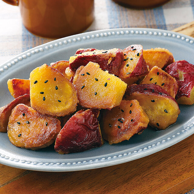 揚げない大学芋