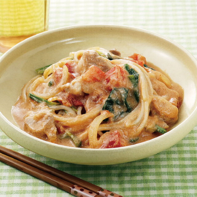 【アレルギー対応】トマトクリームうどん