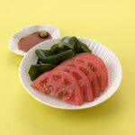 わかめととまとのお刺身