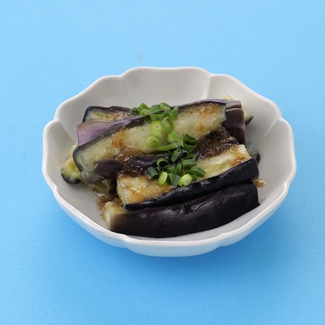 なすのレンジ蒸し