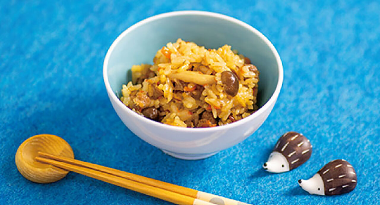 お餅で簡単！炊飯器で作る中華おこわ風